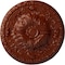 Ekena Millwork Amelia Ceiling Medallion (Fits Canopies up to 2 3/8"), Hand-Painted Firebrick, 19 5/8"OD x 3/4"P CM20AMFIF - alternate 1